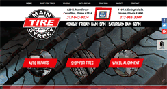 Desktop Screenshot of mainstreet-tire.com